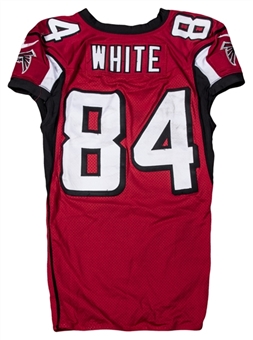 2012-13 Roddy White Game Used Atlanta Falcons Home Jersey Used on 11/18/12 (White LOA)